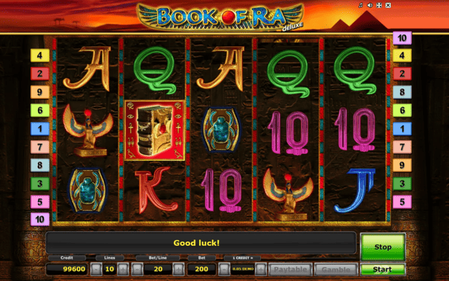 Book of Ra slot screenshot 2 Book of Ra slot screenshot 2