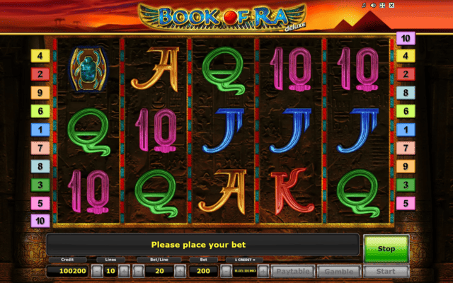 Book of Ra slot screenshot 4 Book of Ra slot screenshot 4