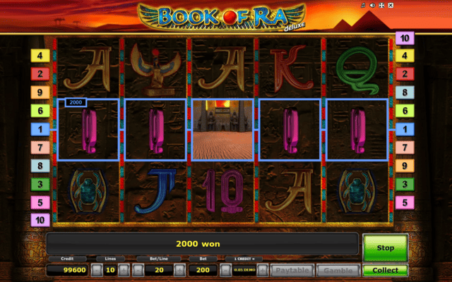 Book of Ra slot screenshot 7 Book of Ra slot screenshot 7